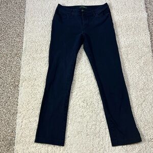 LAUREN RALPH LAUREN 6 cropped blue chinos in good preloved condition